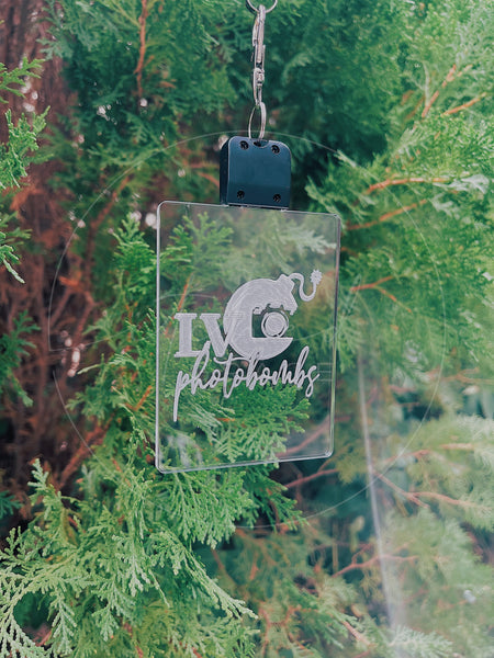 LED Light Up Lanyard Badge