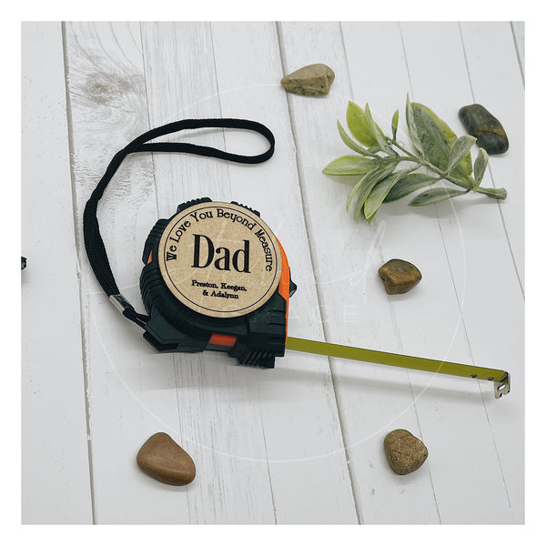 Personalized Father's Day Tape Measure
