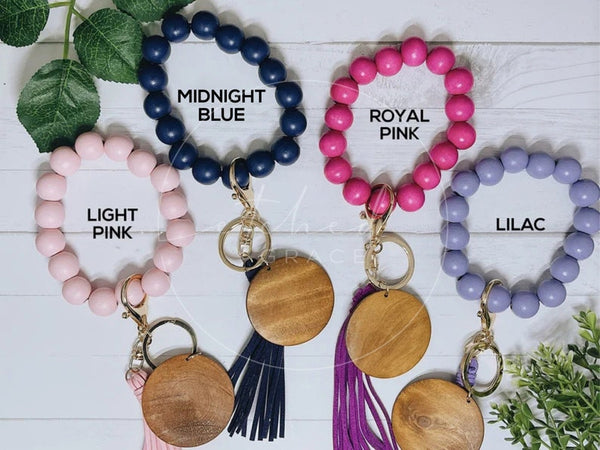Trendy Beaded Wristlet