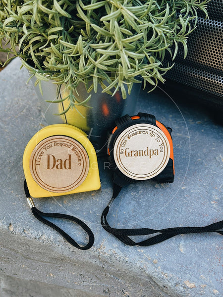 Personalized Father's Day Tape Measure